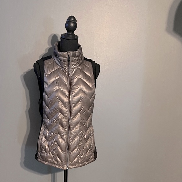 Calvin Klein Jackets & Blazers - Calvin Klein puffer vest, gray and black, medium.